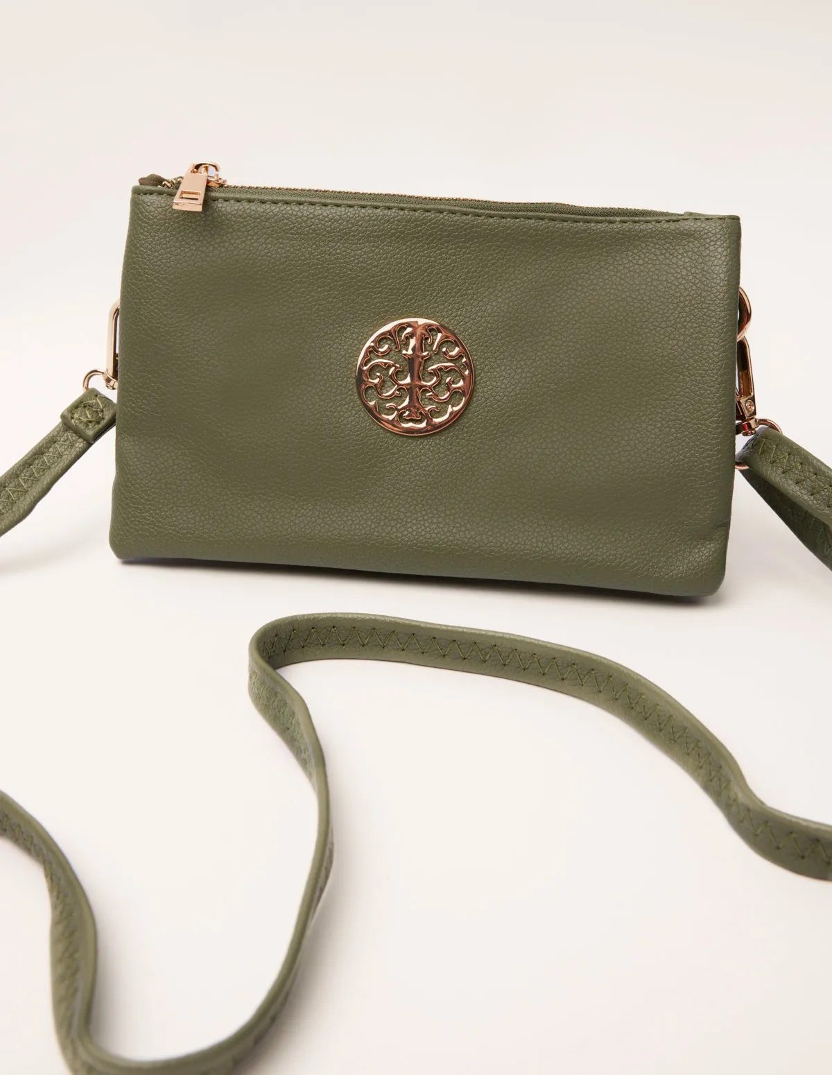 Detailed Zip Up Purse sold by Blue Vanilla product image thumbnail 2