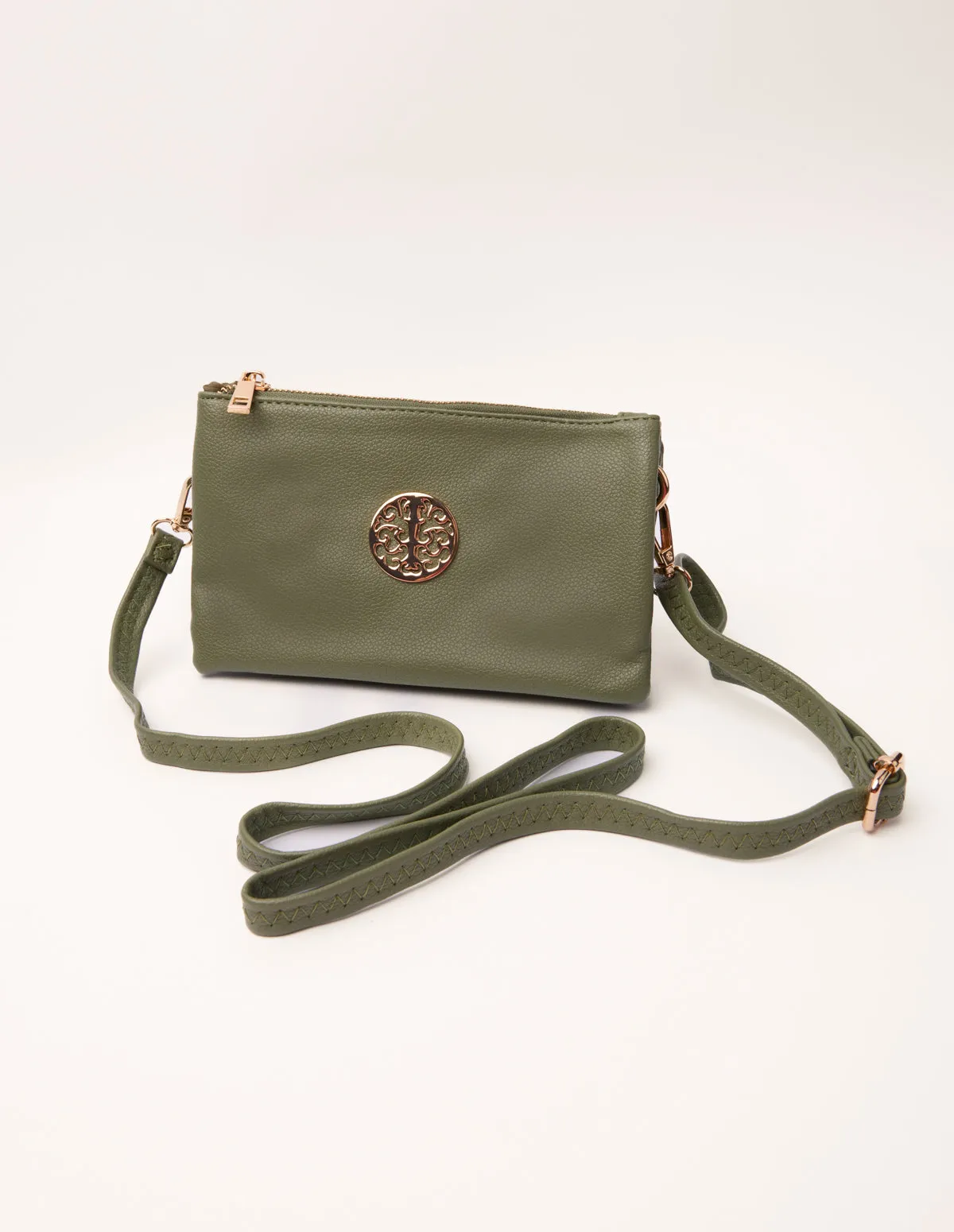 Detailed Zip Up Purse sold by Blue Vanilla product image thumbnail 4