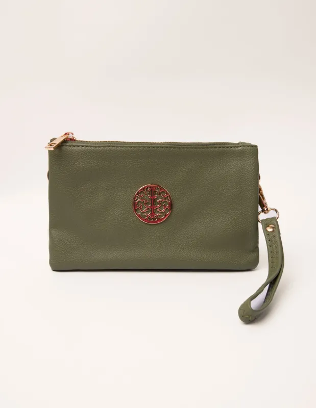 Detailed Zip Up Purse sold by Blue Vanilla