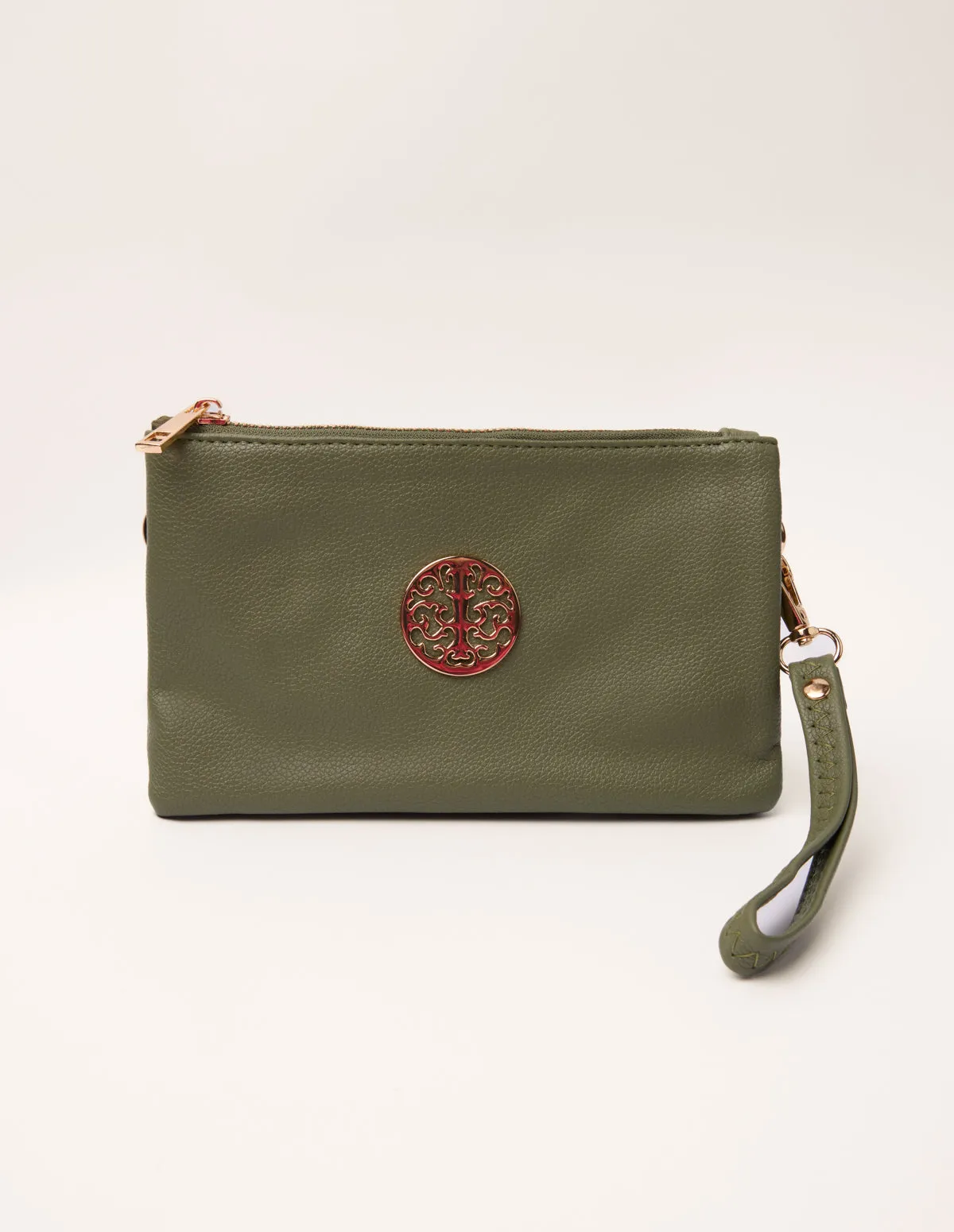 Detailed Zip Up Purse sold by Blue Vanilla
