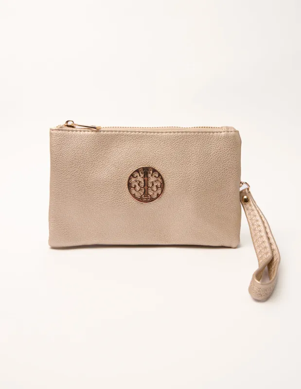 Detailed Zip Up Purse sold by Blue Vanilla