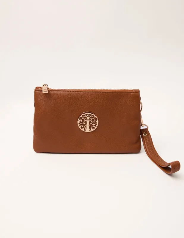 Detailed Zip Up Purse sold by Blue Vanilla