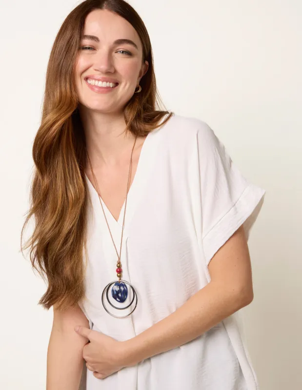 V Crossover Top sold by Blue Vanilla