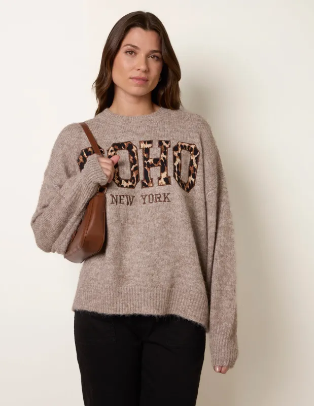 Soho New York Knitted Jumper sold by Blue Vanilla