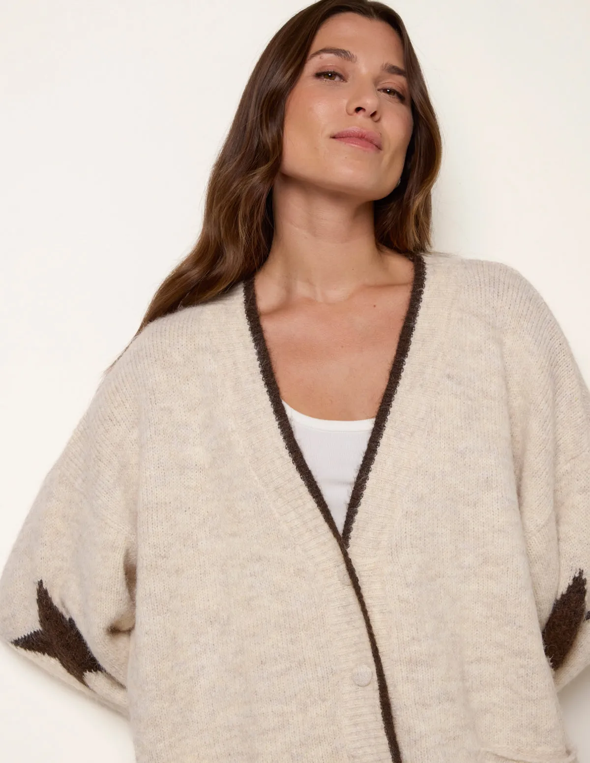 Star Cardigan sold by Blue Vanilla product image thumbnail 3