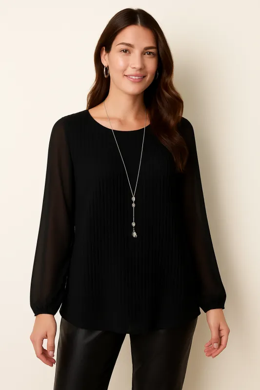 Pleated Top sold by Blue Vanilla