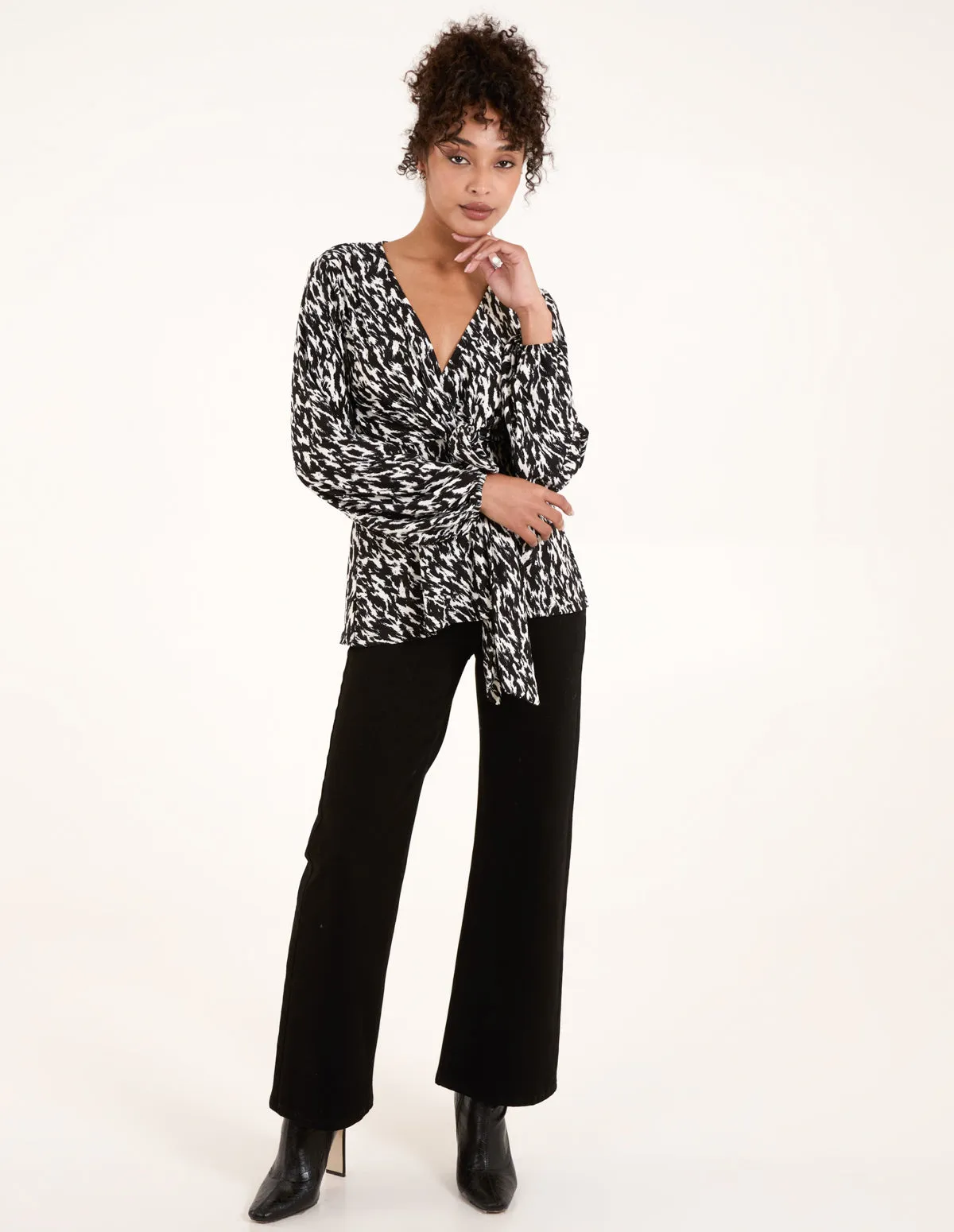 Wrap Front Tie Back Top sold by Blue Vanilla product image thumbnail 2