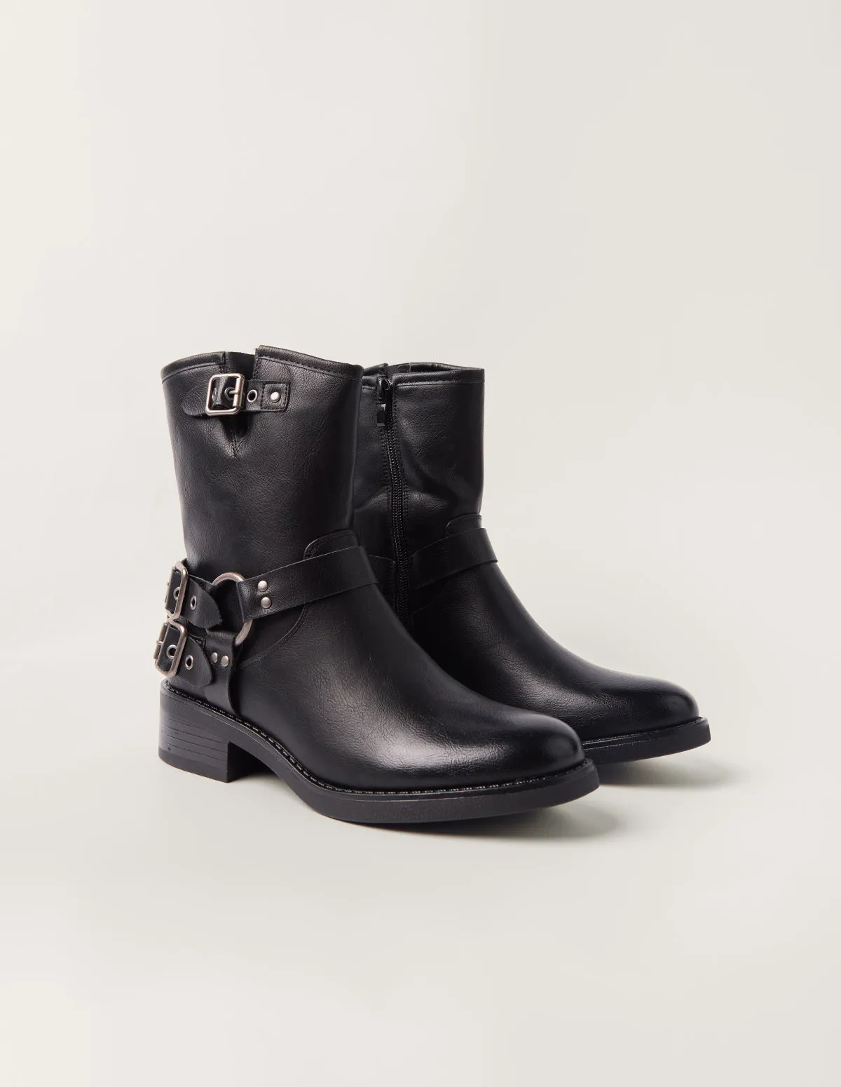 Multi Buckle Boots sold by Blue Vanilla