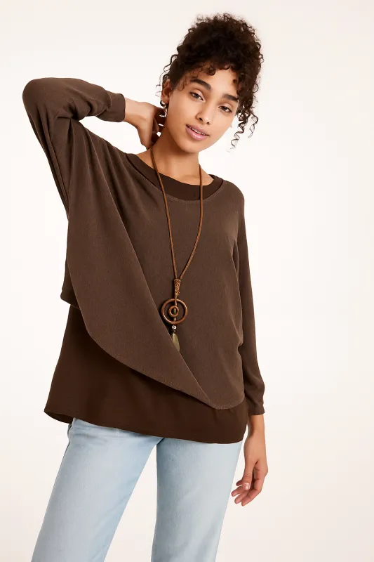 Necklace Double Layer Top sold by Blue Vanilla