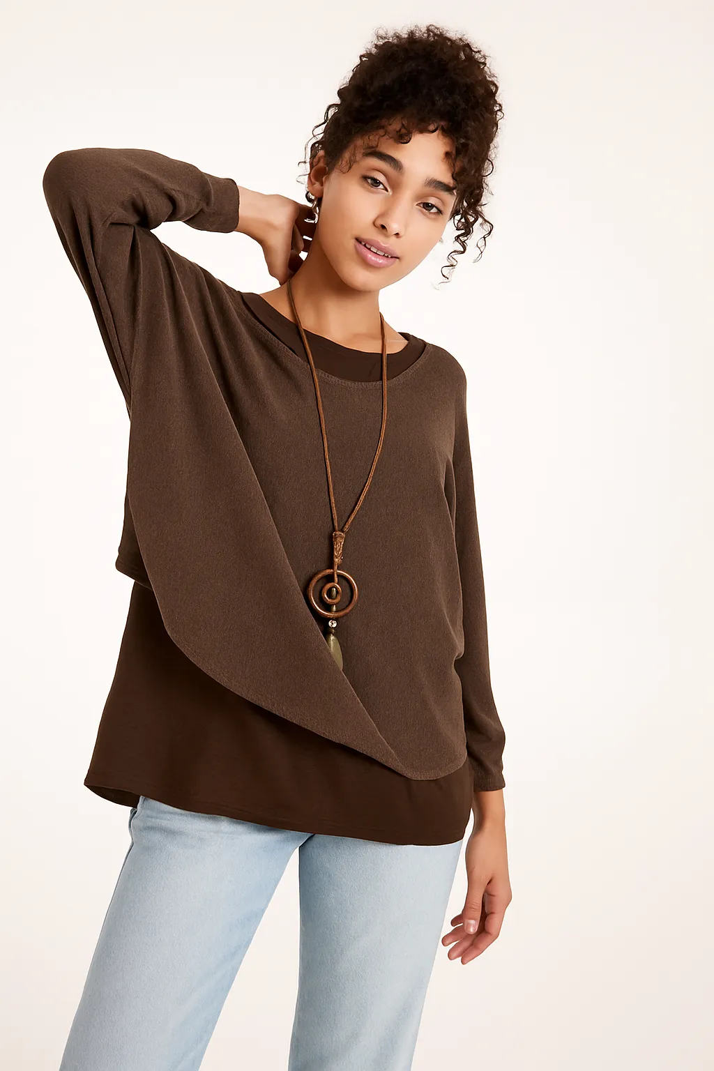 Necklace Double Layer Top sold by Blue Vanilla