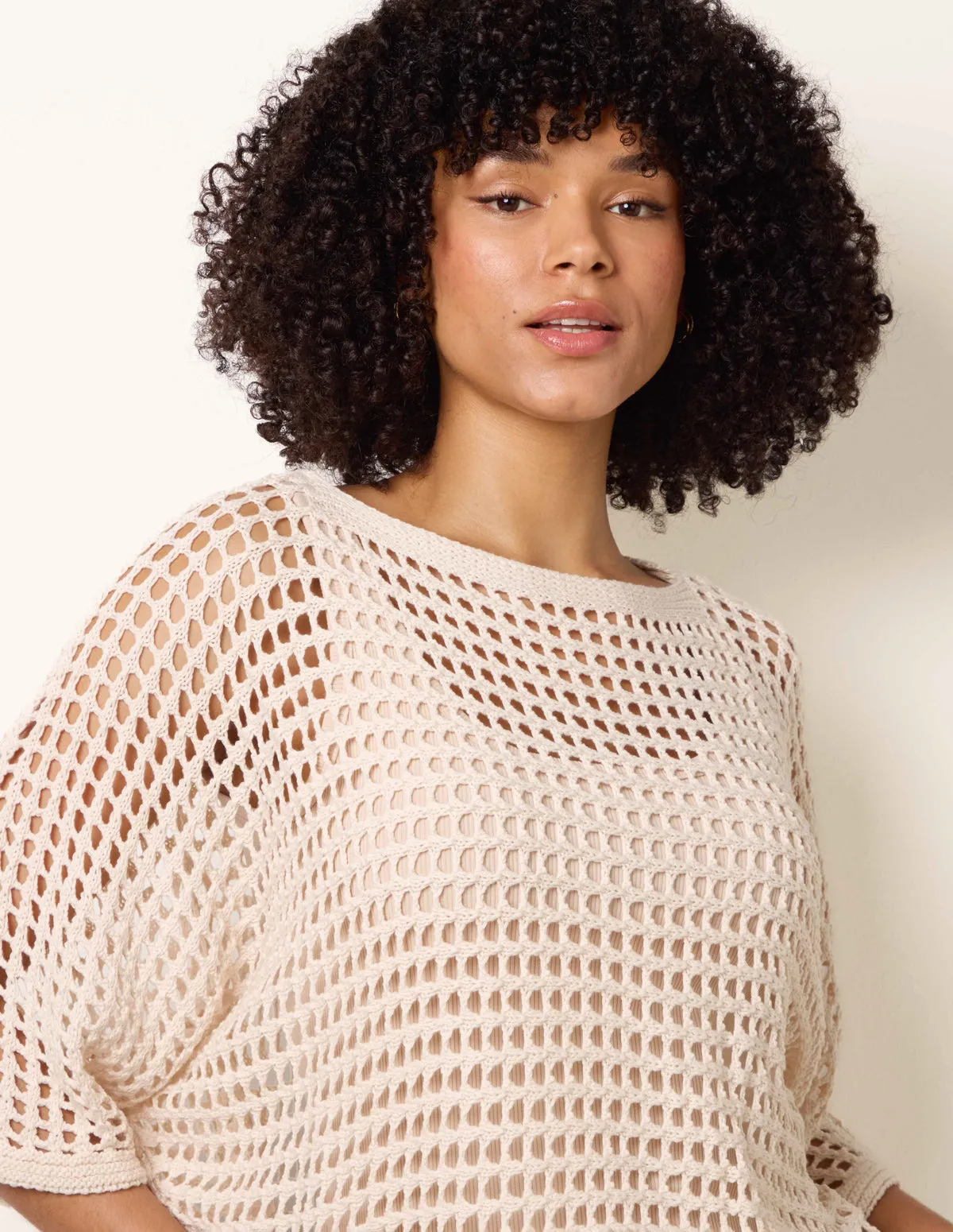 Round Neck Net Top sold by Blue Vanilla product image thumbnail 3