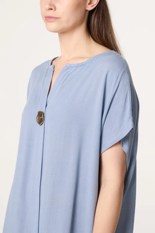 Short-Sleeve Tunic Top made by Blue Vanilla
