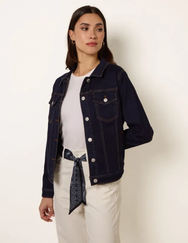 Boxy Denim Jacket made by Blue Vanilla