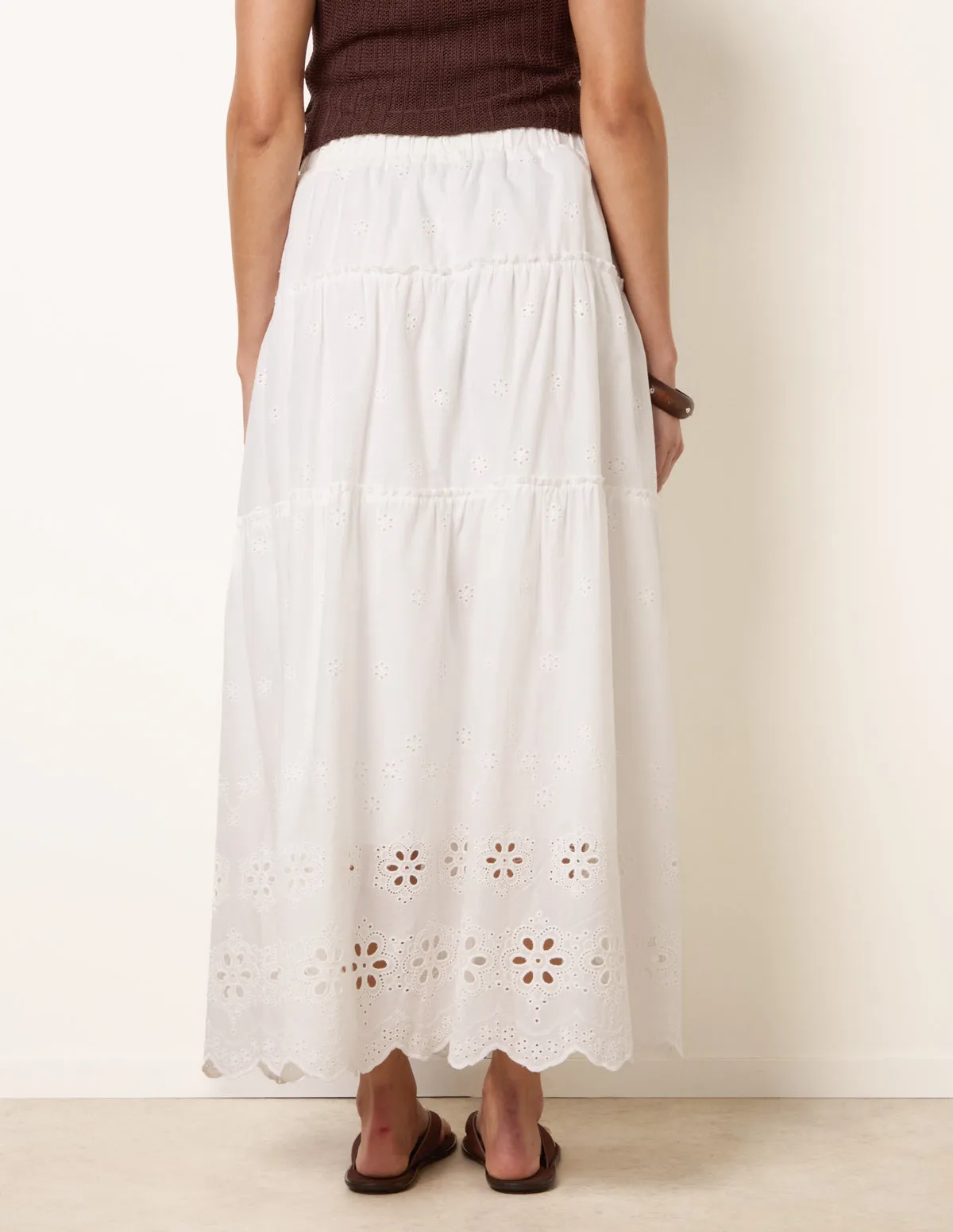 Crochet Detailed Maxi Skirt sold by Blue Vanilla product image thumbnail 4