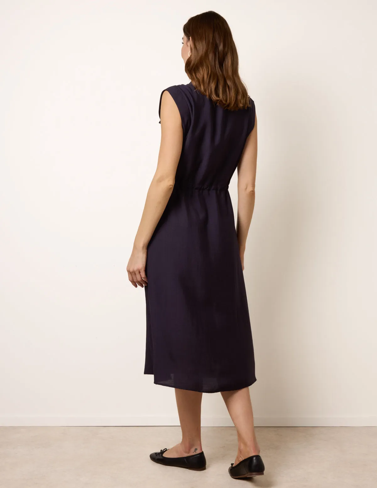 Utility Tie Waist Dress sold by Blue Vanilla product image thumbnail 4