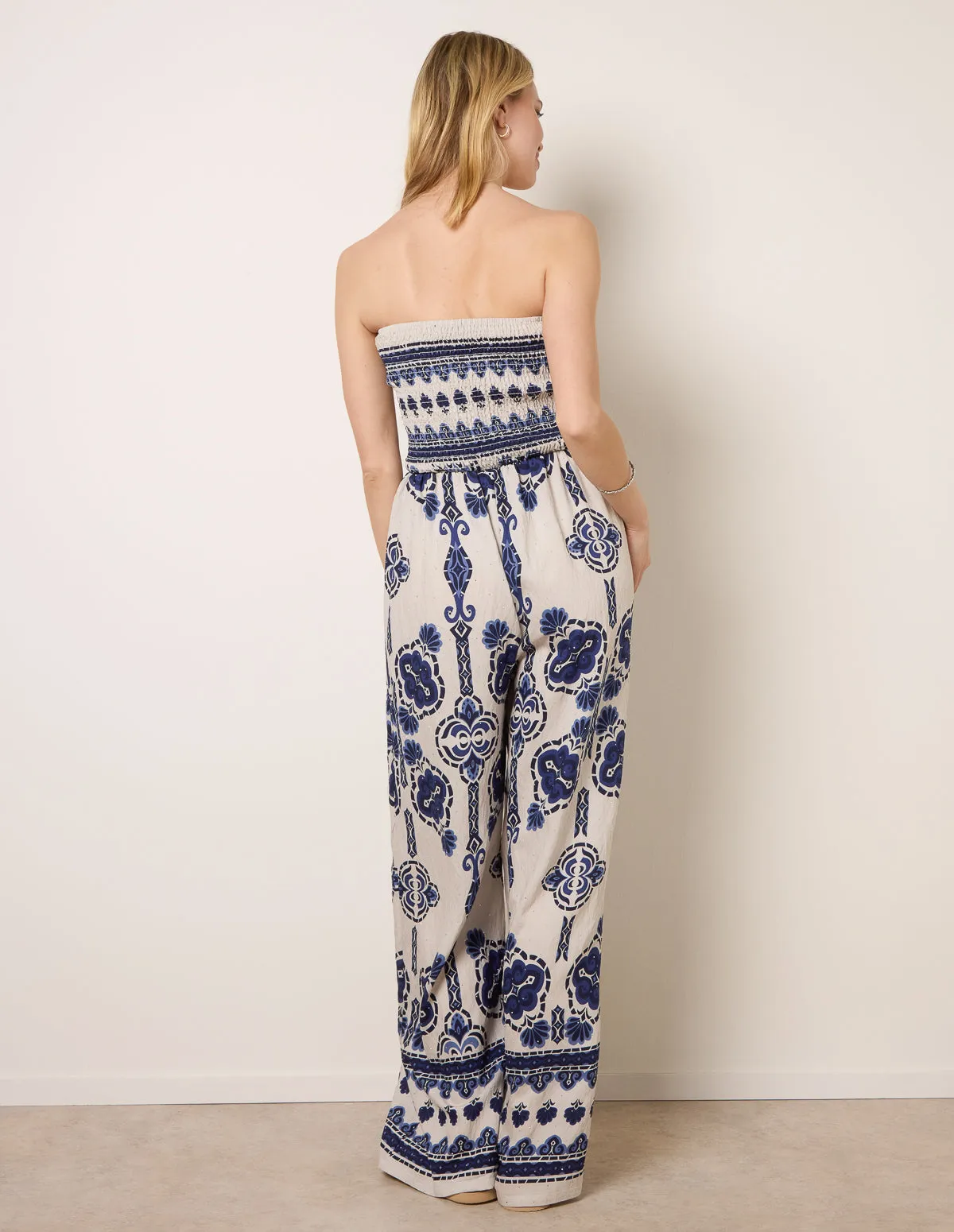 Tribal Print Jumpsuit sold by Blue Vanilla product image thumbnail 4