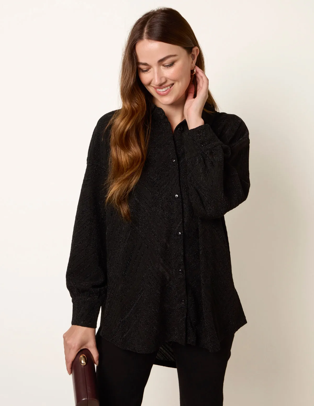 Metallic Shirt sold by Blue Vanilla product image thumbnail 2