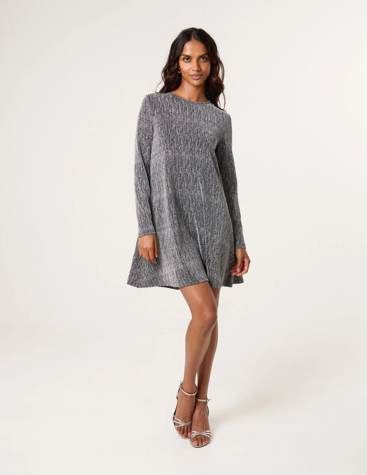 Metallic Diamante Swing Dress sold by Blue Vanilla product image thumbnail 2