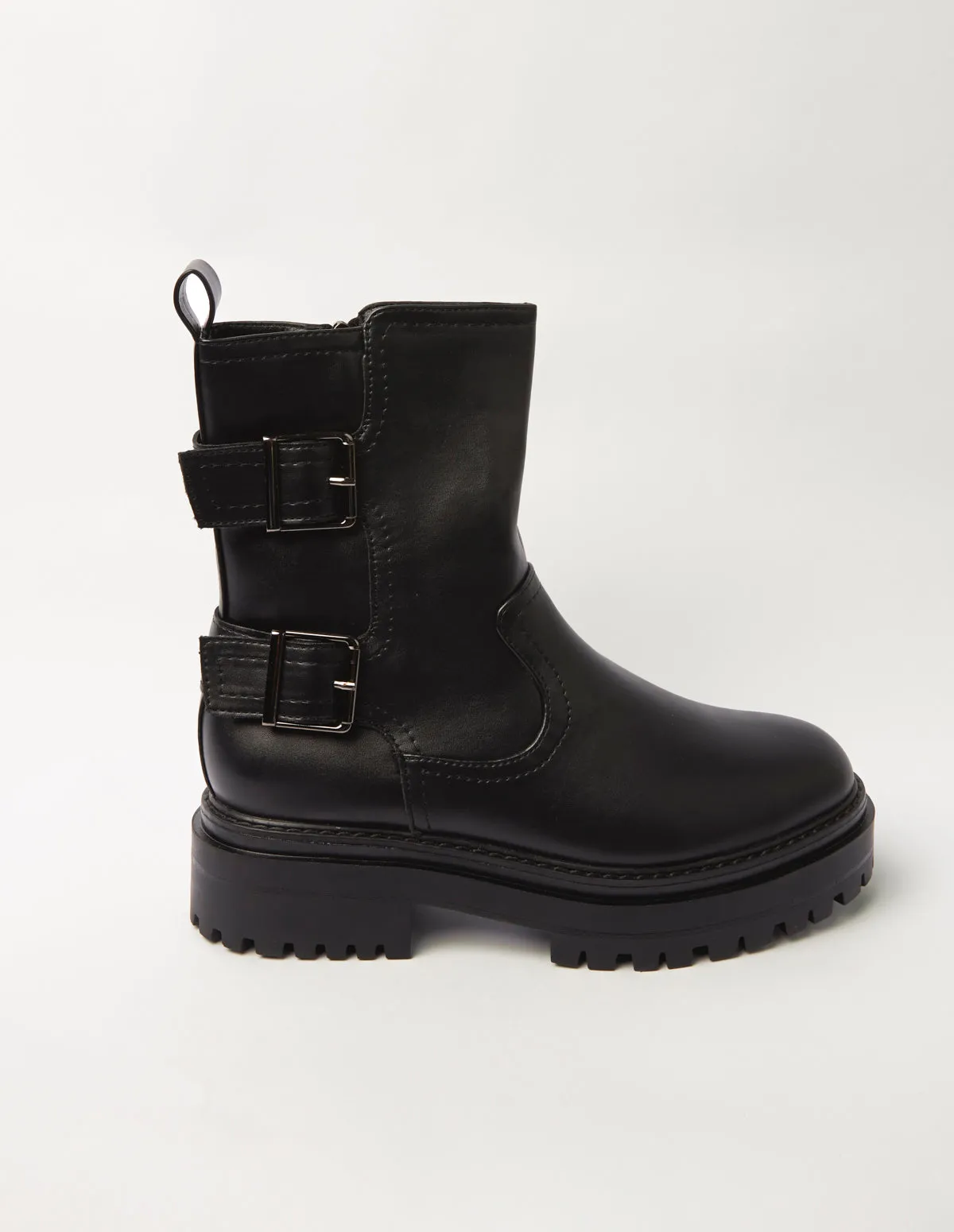 Chunky Double Buckle Boots sold by Blue Vanilla product image thumbnail 2