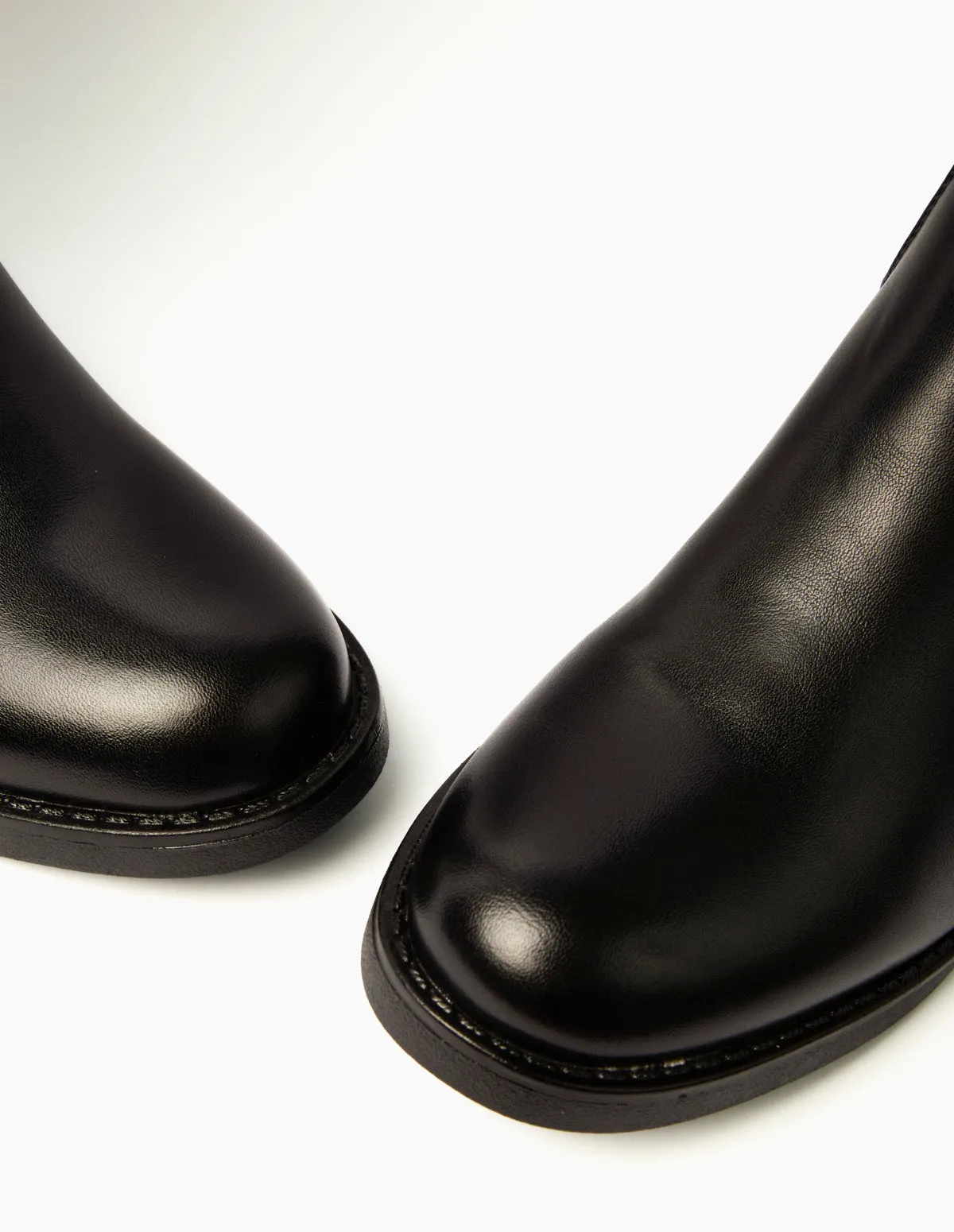 Buckle Detail Low Heel Long Boots sold by Blue Vanilla product image thumbnail 4
