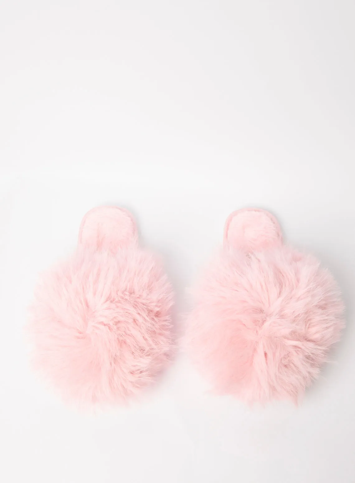 Faux Fur Slippers sold by Blue Vanilla