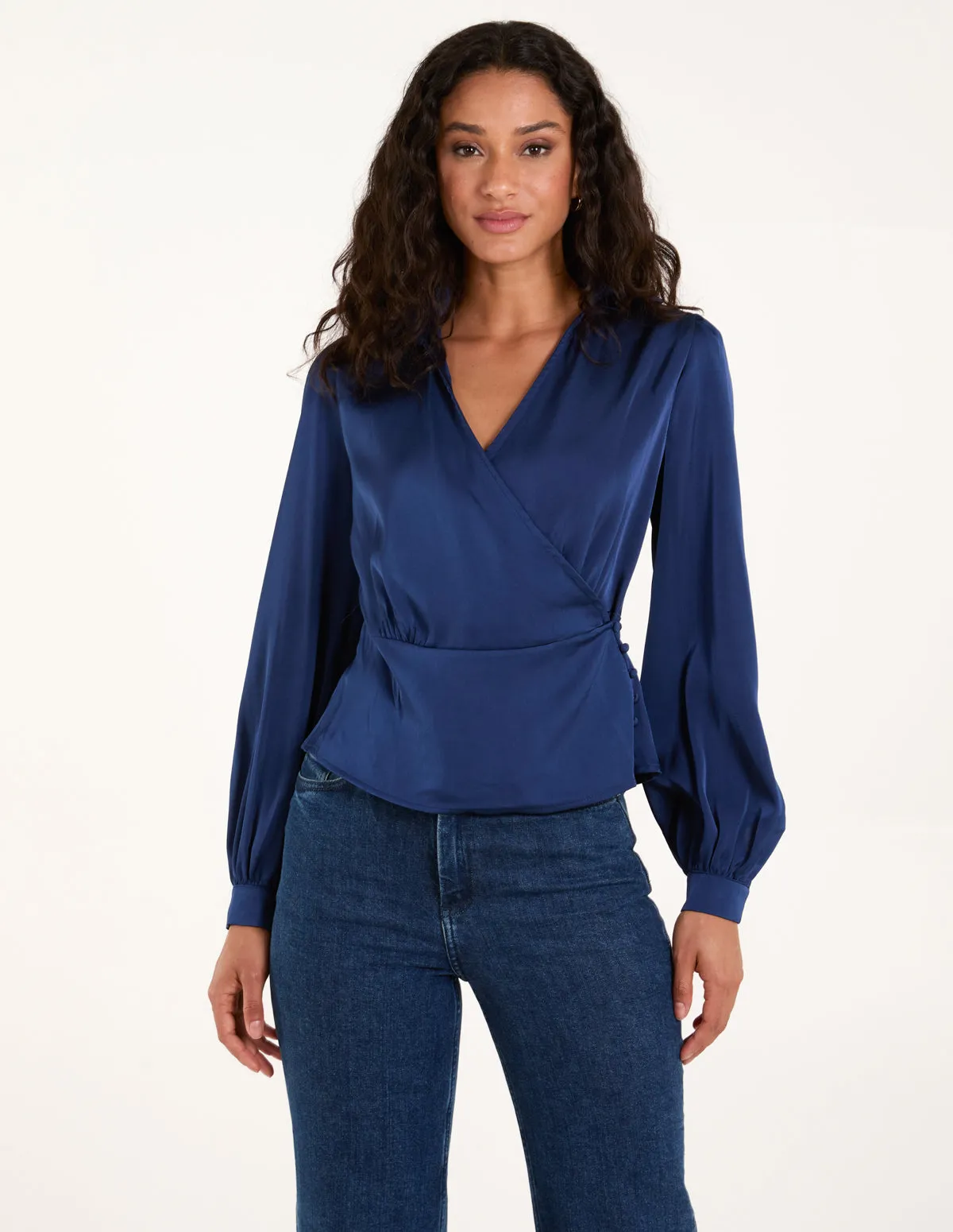 Wrap Shirt Top sold by Blue Vanilla