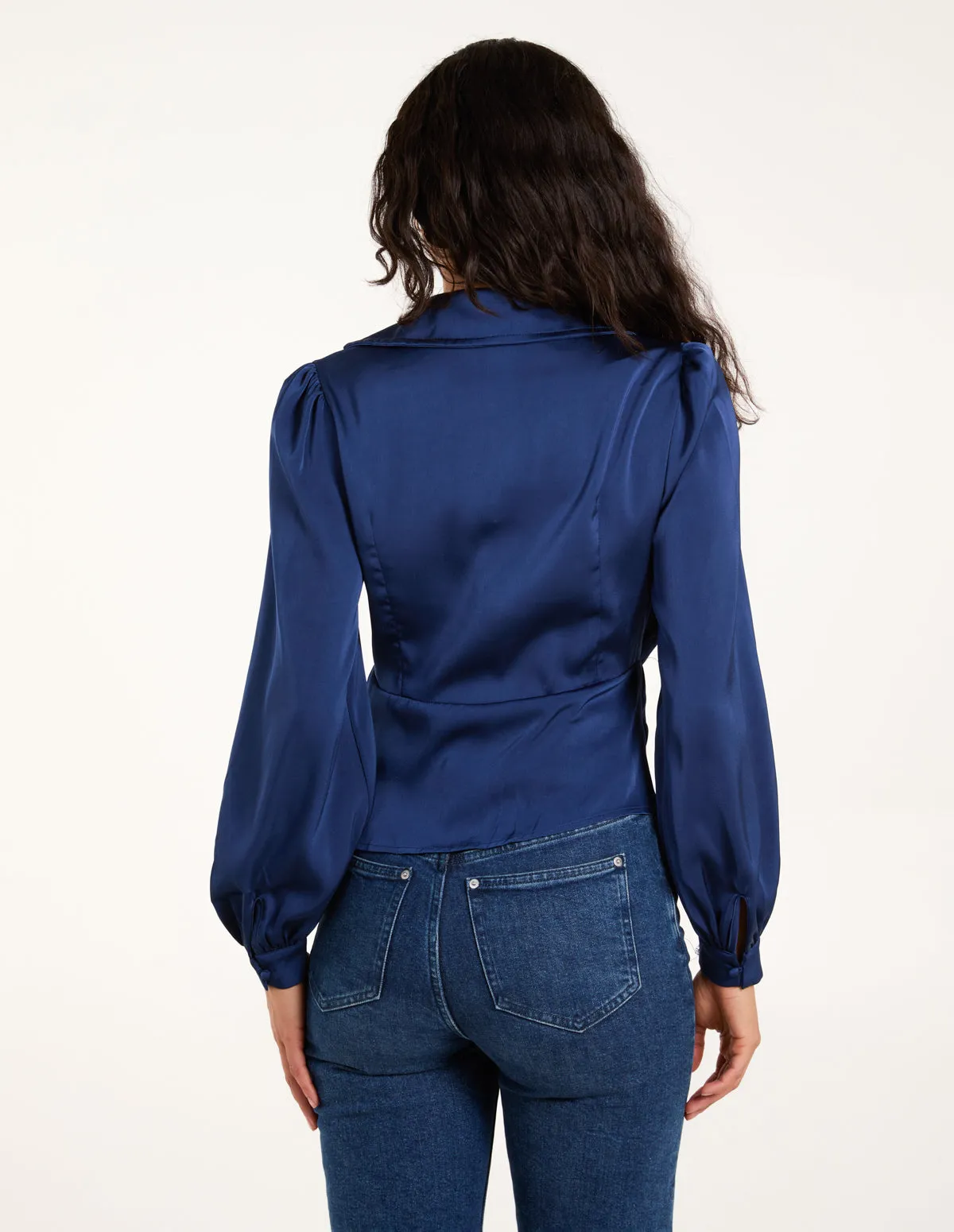 Wrap Shirt Top sold by Blue Vanilla product image thumbnail 4