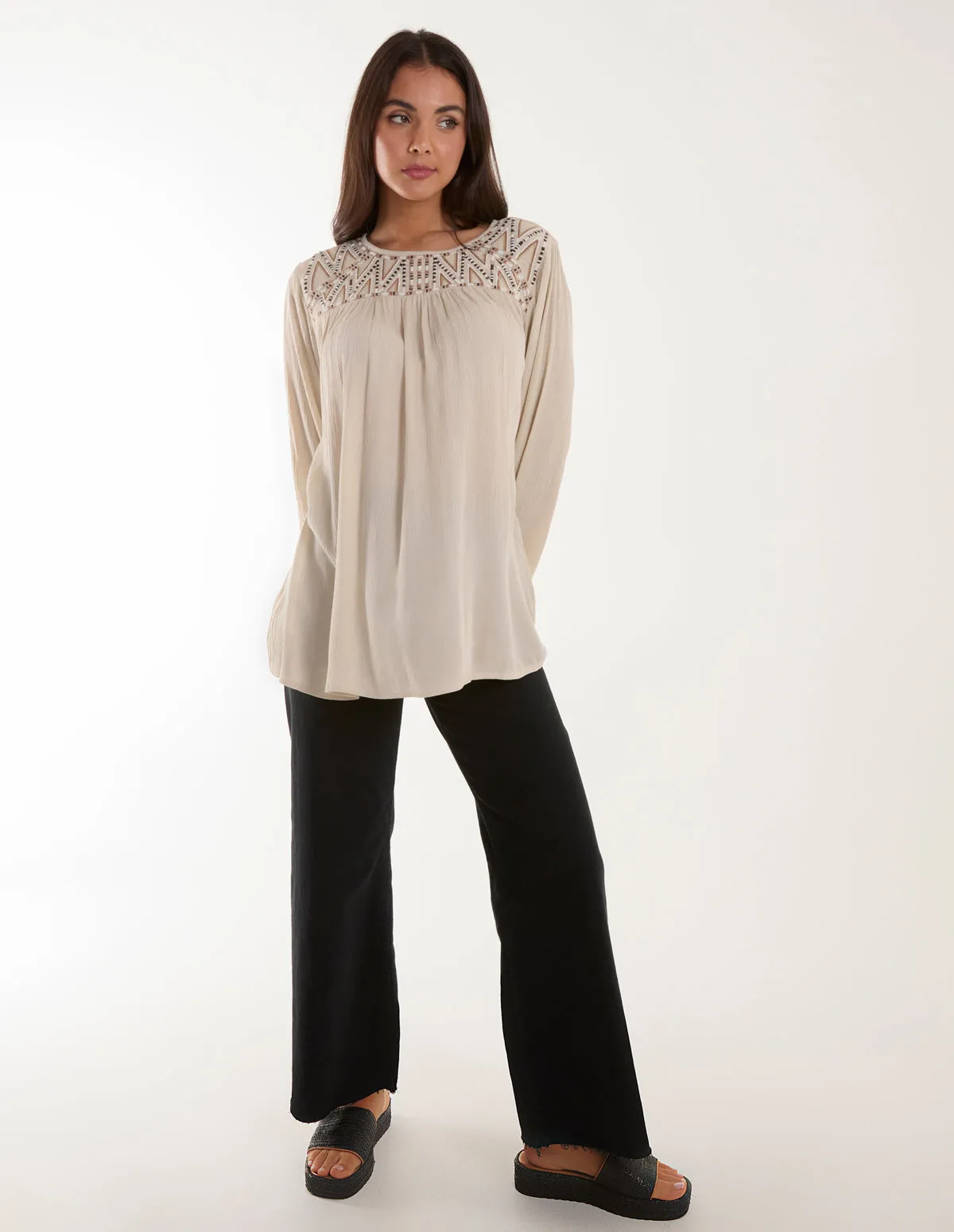 Embroidered Top sold by Blue Vanilla product image thumbnail 2