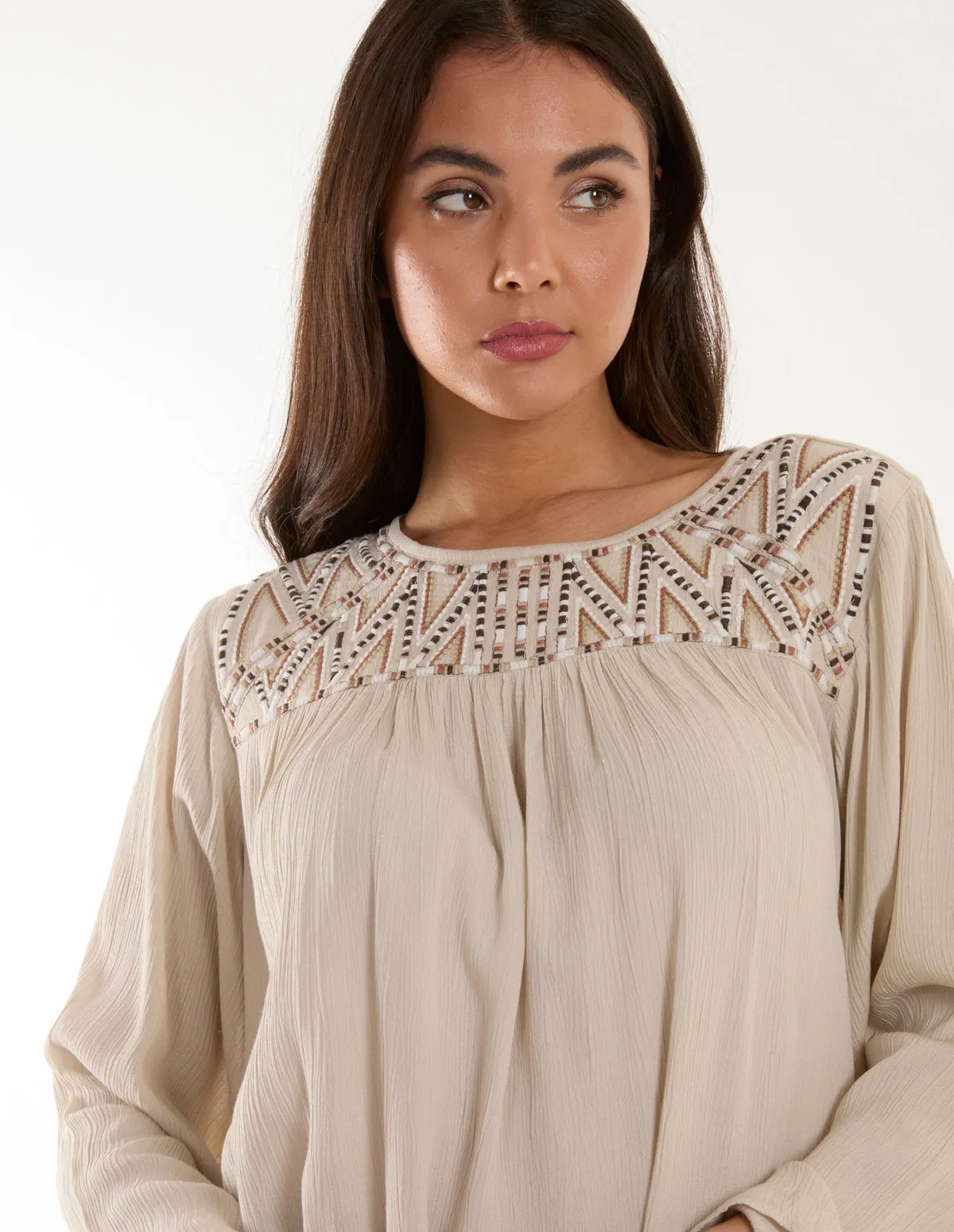Embroidered Top sold by Blue Vanilla product image thumbnail 3