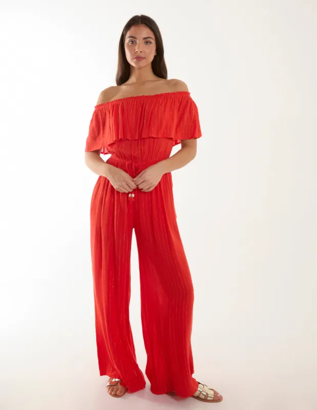 Bardot Jumpsuit sold by Blue Vanilla