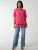 Double Layer Sheer Detail Blouse sold by Blue Vanilla