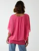 Double Layer Sheer Detail Blouse sold by Blue Vanilla