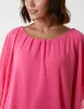 Double Layer Sheer Detail Blouse sold by Blue Vanilla