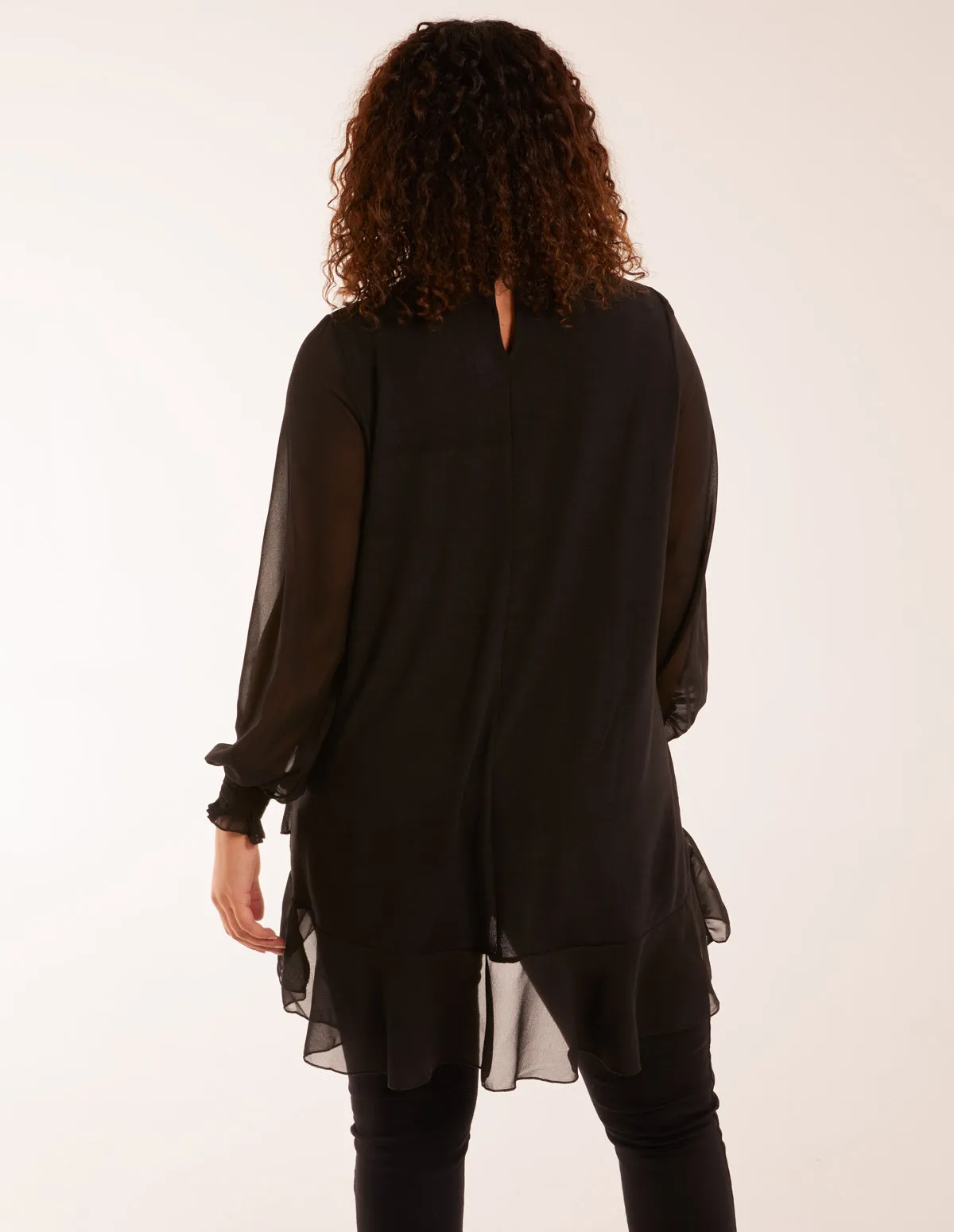 Rhinestone High Neck Top sold by Blue Vanilla product image thumbnail 4