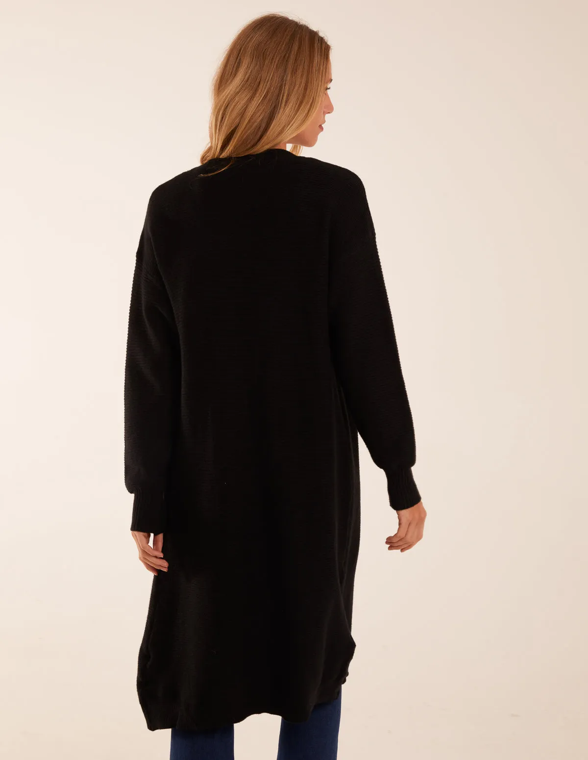 Ribbed Throw On Cardigan sold by Blue Vanilla product image thumbnail 4