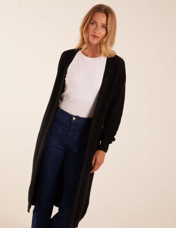 Ribbed Throw On Cardigan sold by Blue Vanilla