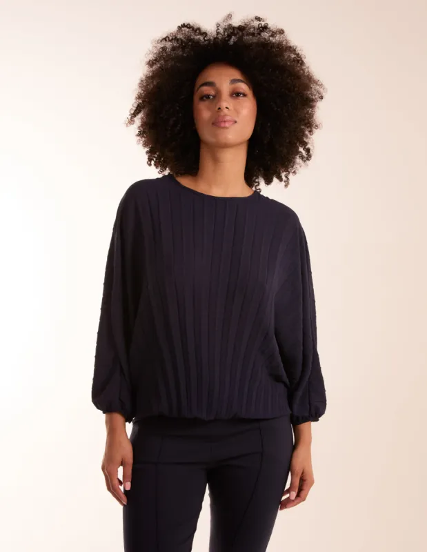 Pleated Batwing Top sold by Blue Vanilla