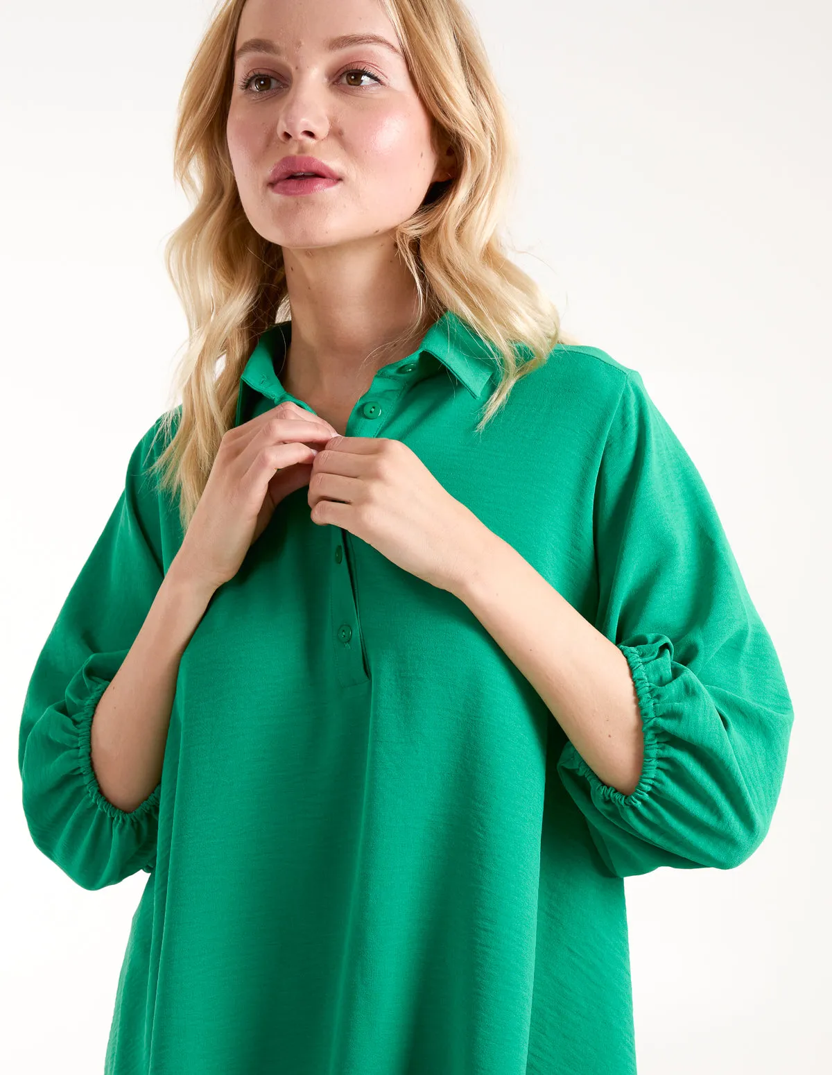 Batwing Shirt With 3/4 Sleeve sold by Blue Vanilla product image thumbnail 3