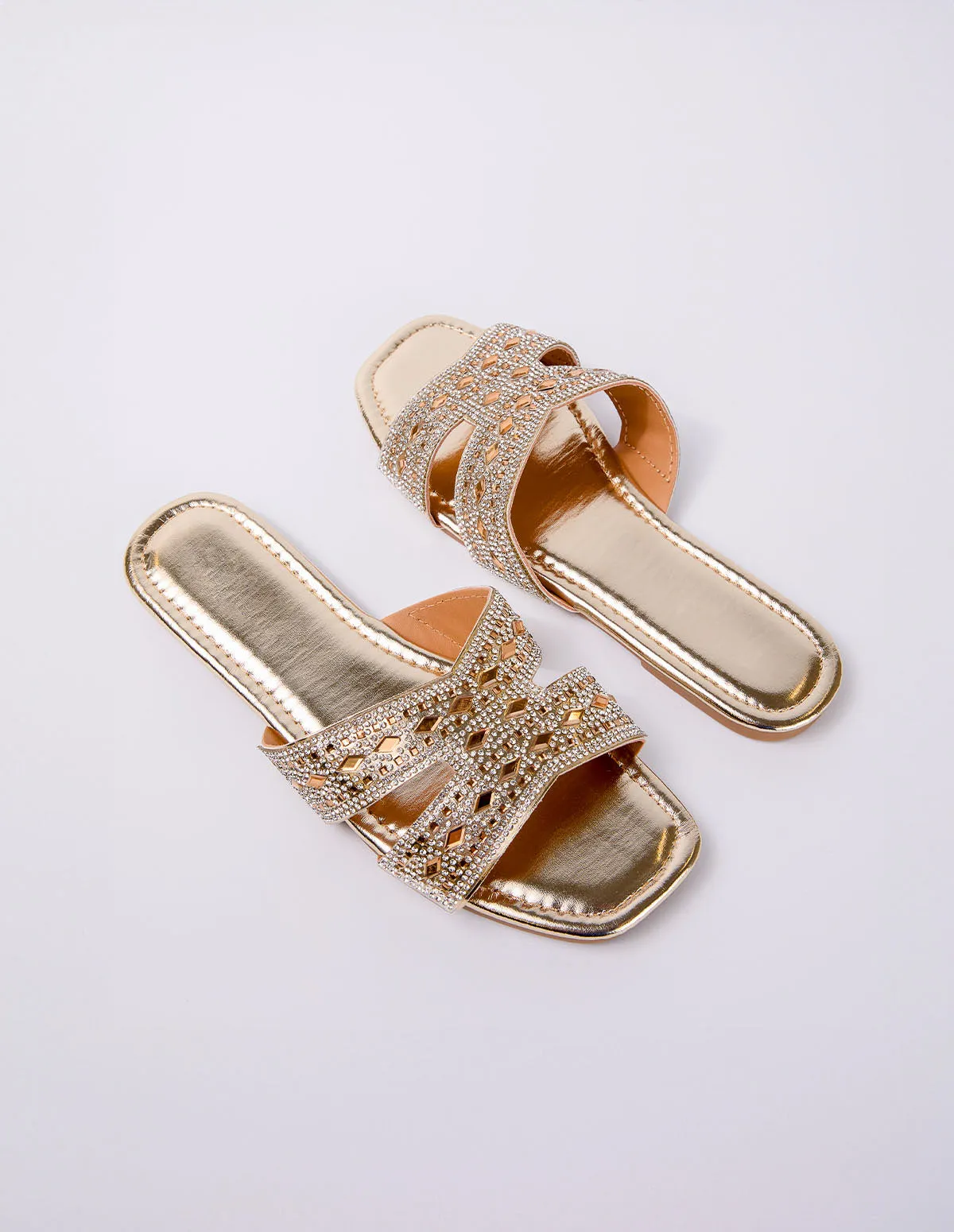 Diamante Flat Sandal sold by Blue Vanilla product image thumbnail 3