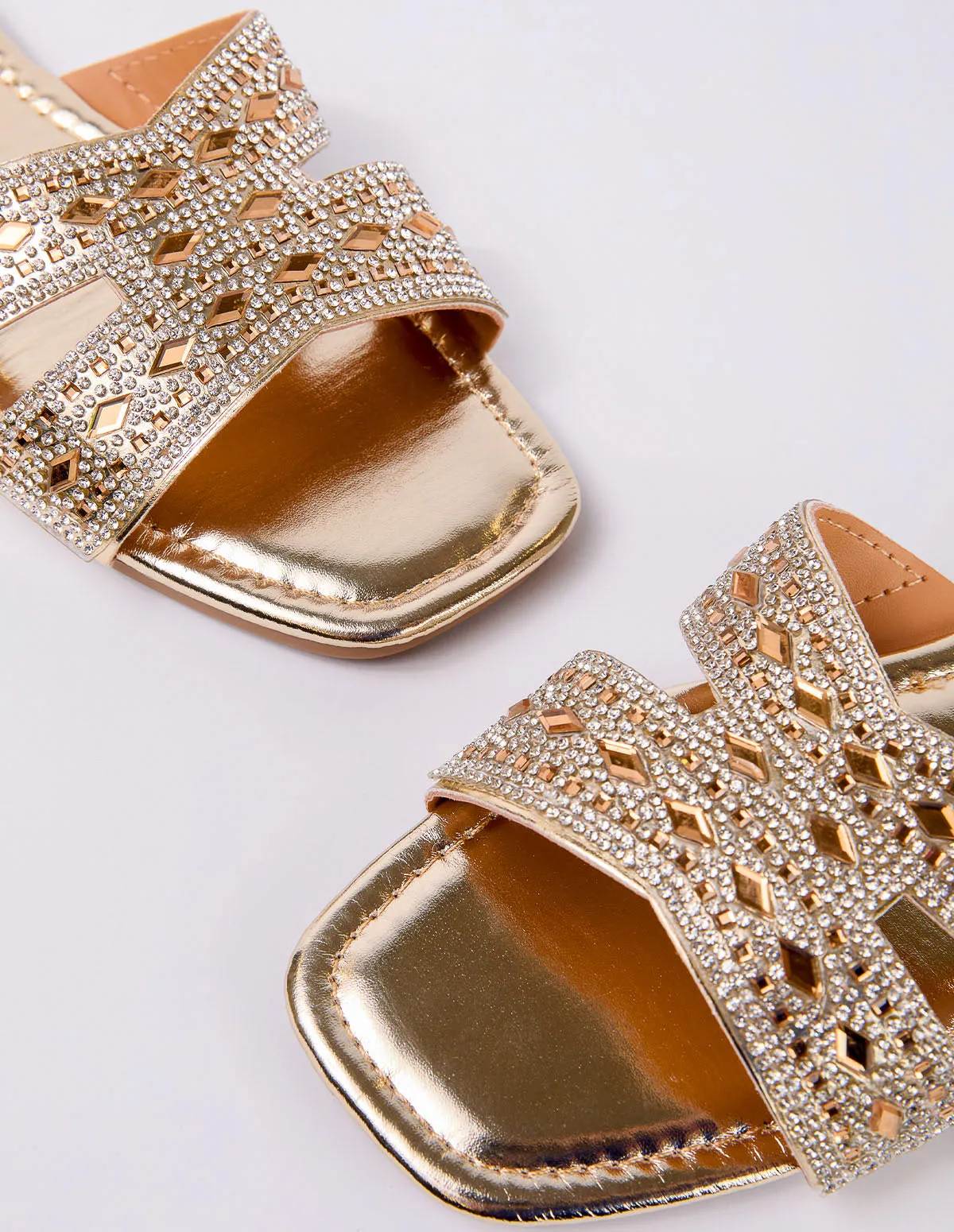 Diamante Flat Sandal sold by Blue Vanilla product image thumbnail 2