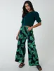 Tropical Print Elasticated Waist Culotte sold by Blue Vanilla