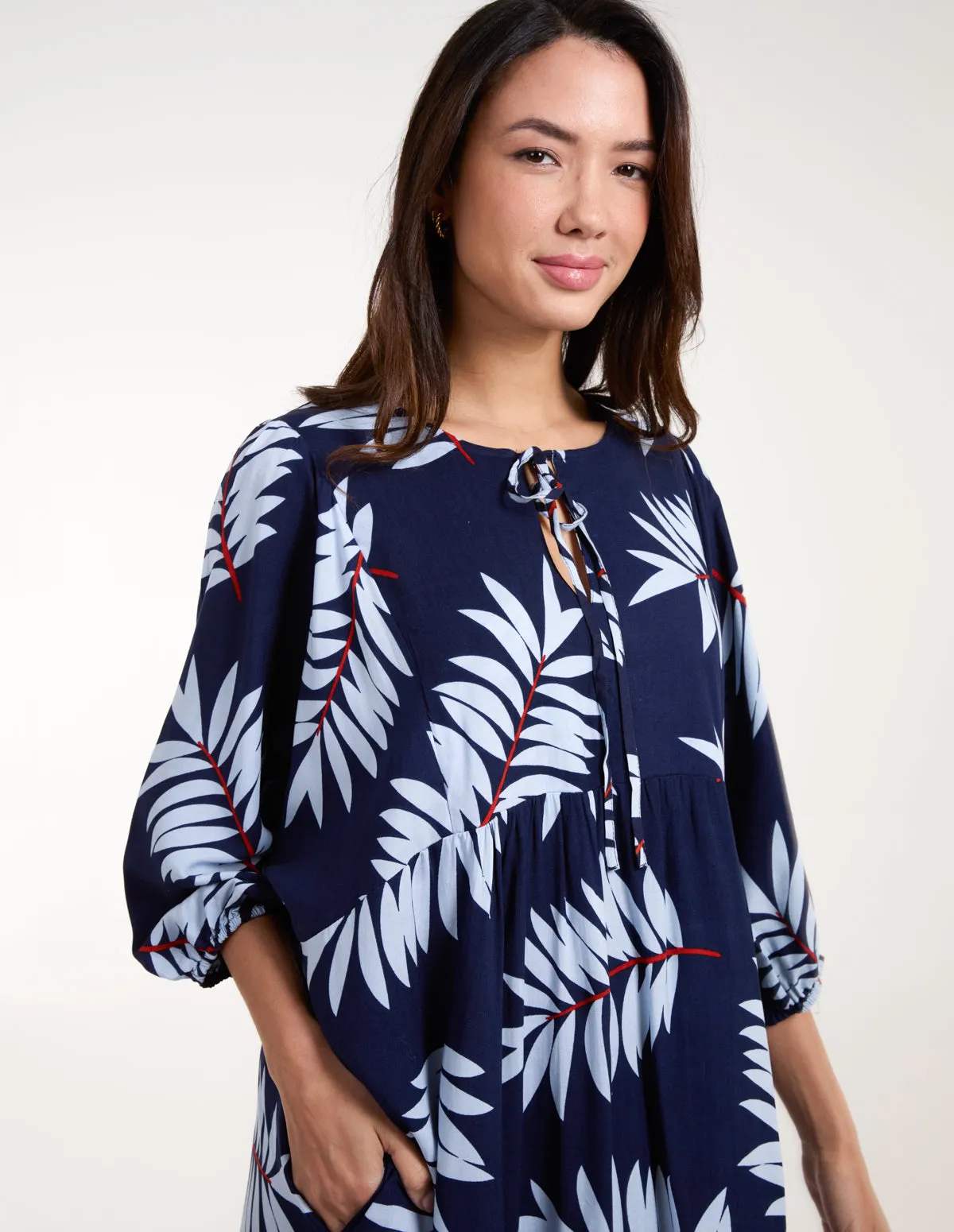Relaxed Floral Maxi Dress sold by Blue Vanilla product image thumbnail 2