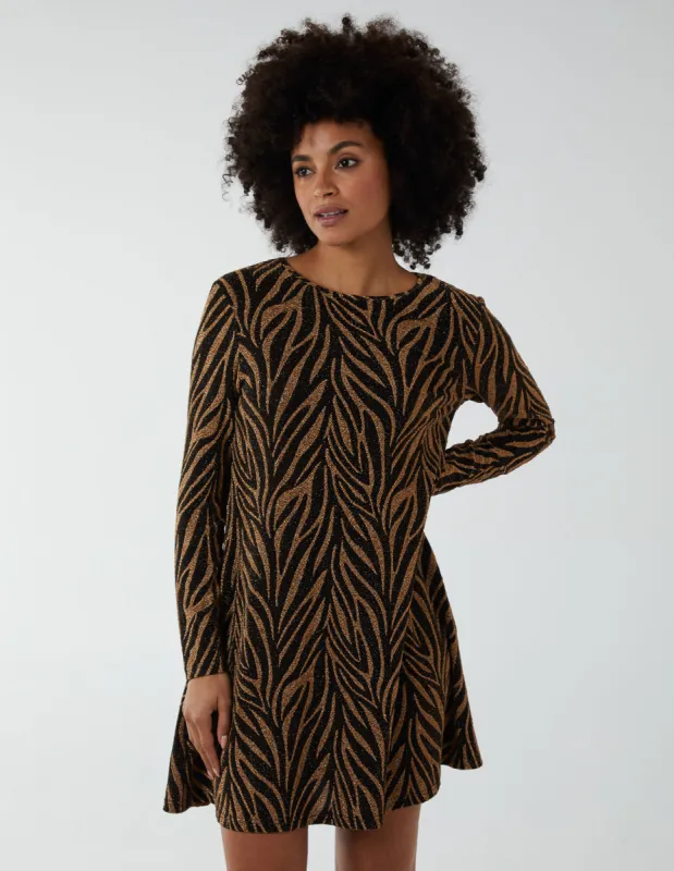 Lurex Swing Mini Dress sold by Blue Vanilla