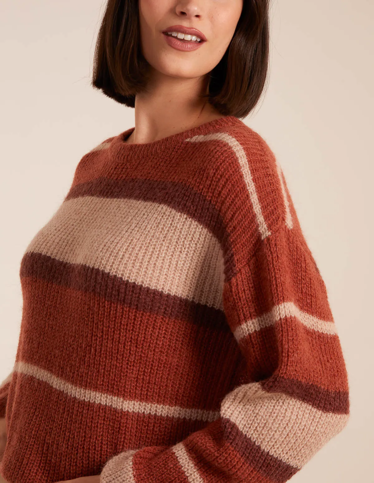 Striped Print Jumper sold by Blue Vanilla product image thumbnail 3