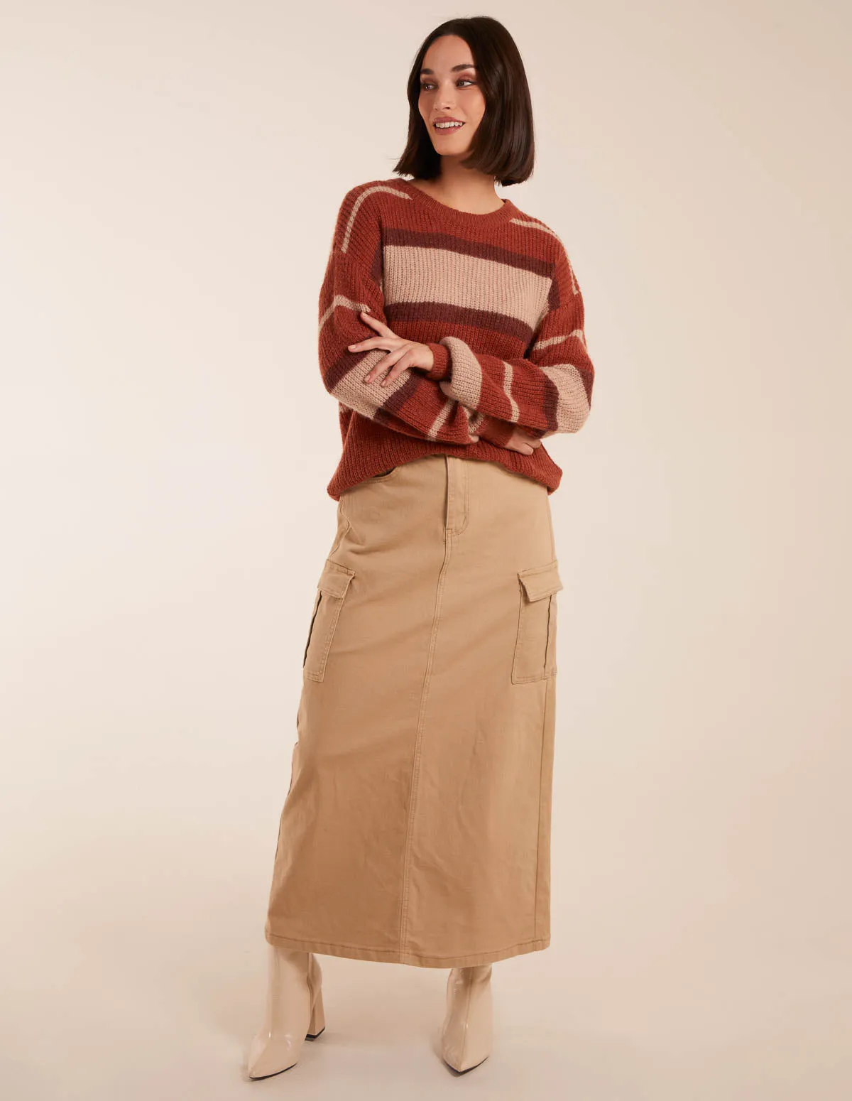 Striped Print Jumper sold by Blue Vanilla product image thumbnail 2