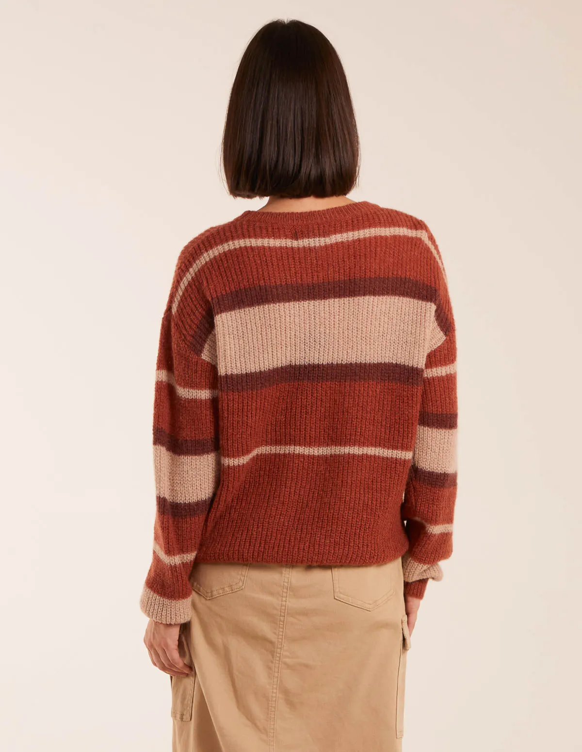 Striped Print Jumper sold by Blue Vanilla product image thumbnail 4