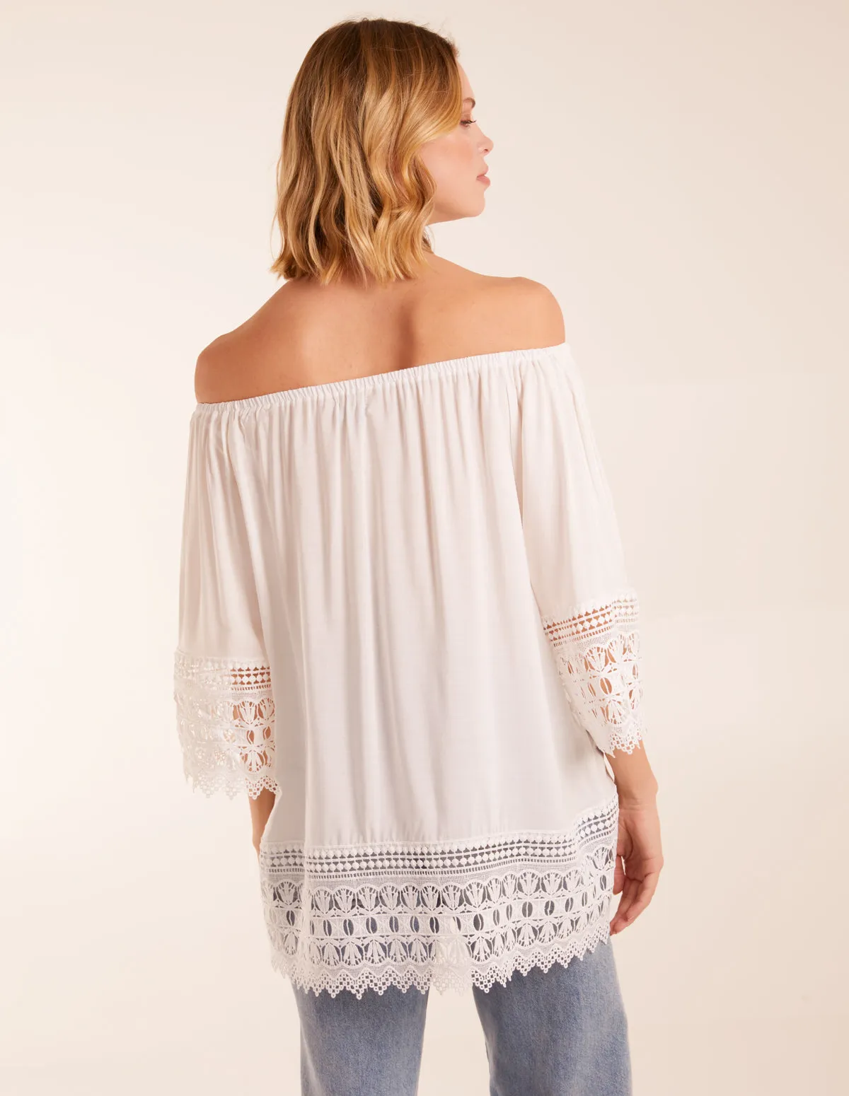 Round Neck Detail Blouse sold by Blue Vanilla product image thumbnail 4