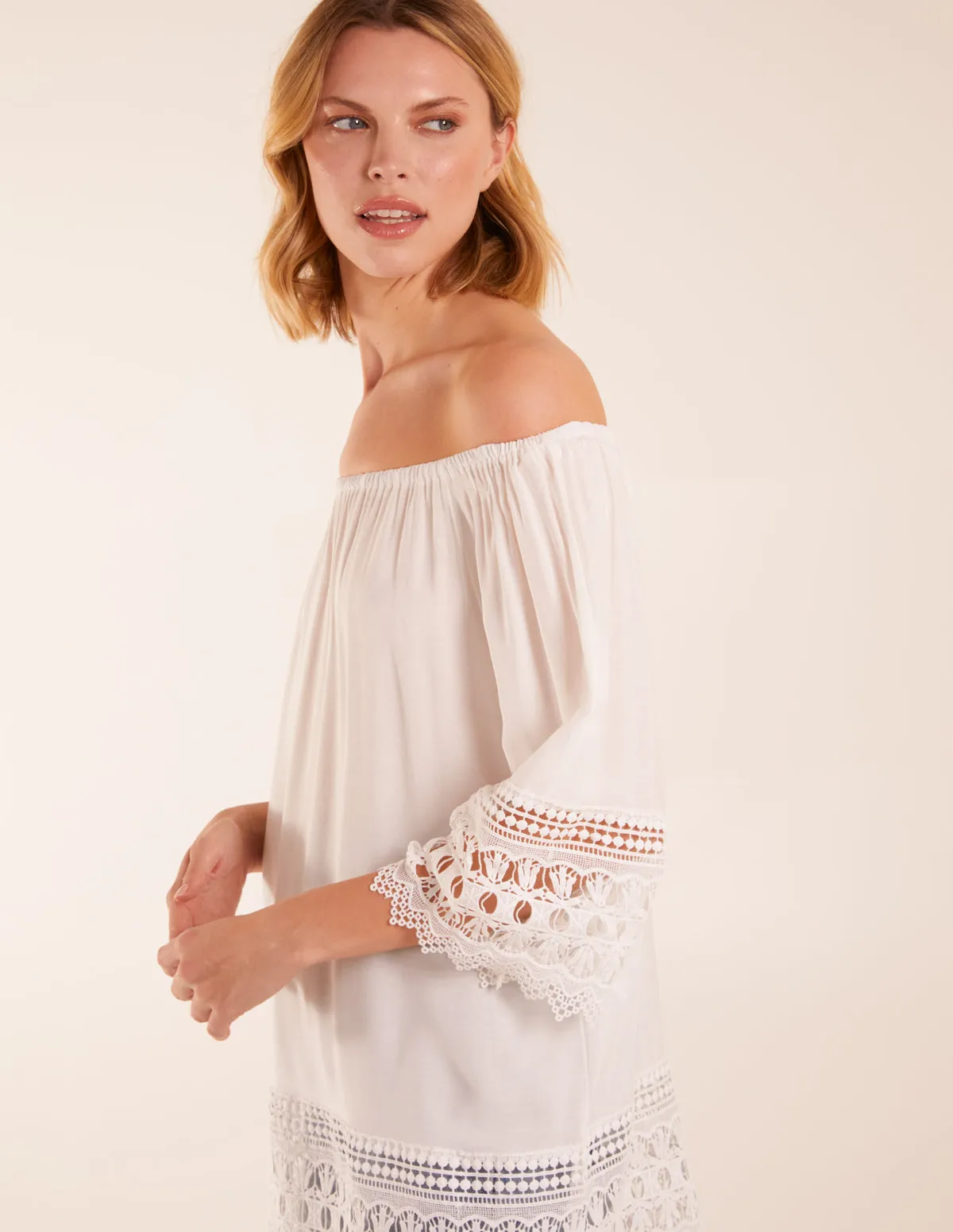 Round Neck Detail Blouse sold by Blue Vanilla product image thumbnail 2