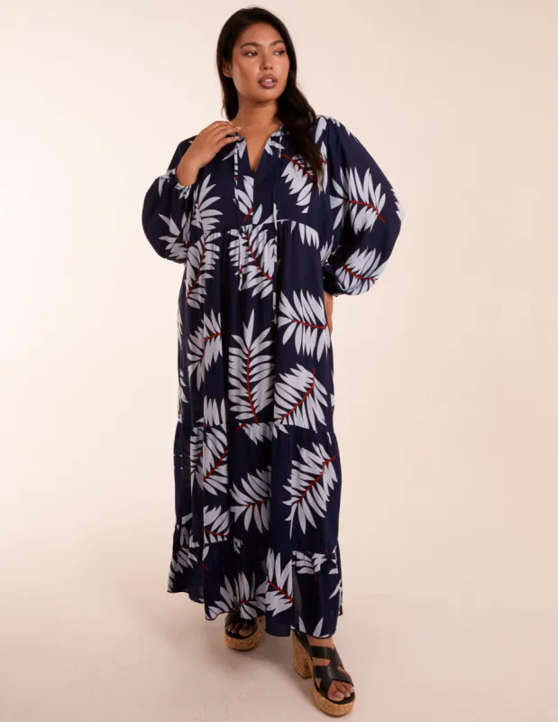 Curve Relaxed Floral Maxi Dress sold by Blue Vanilla