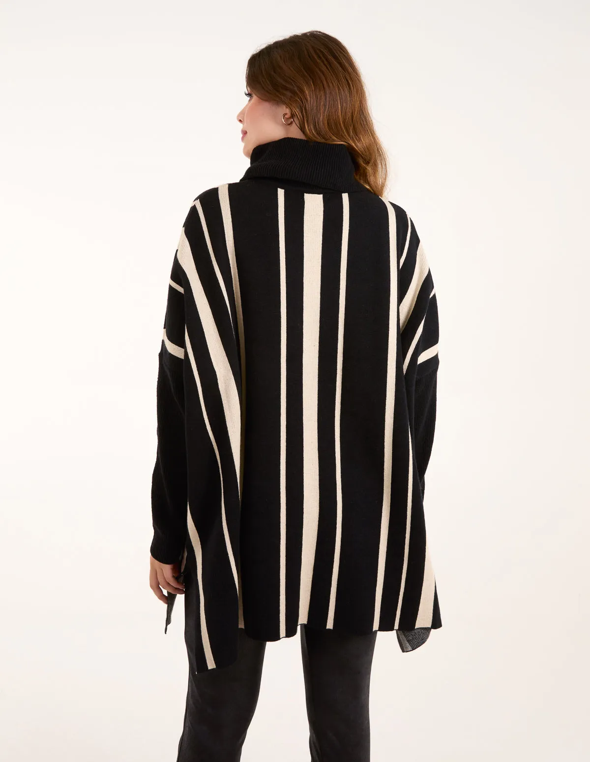 Roll Neck Pinstripe Jumper sold by Blue Vanilla product image thumbnail 4